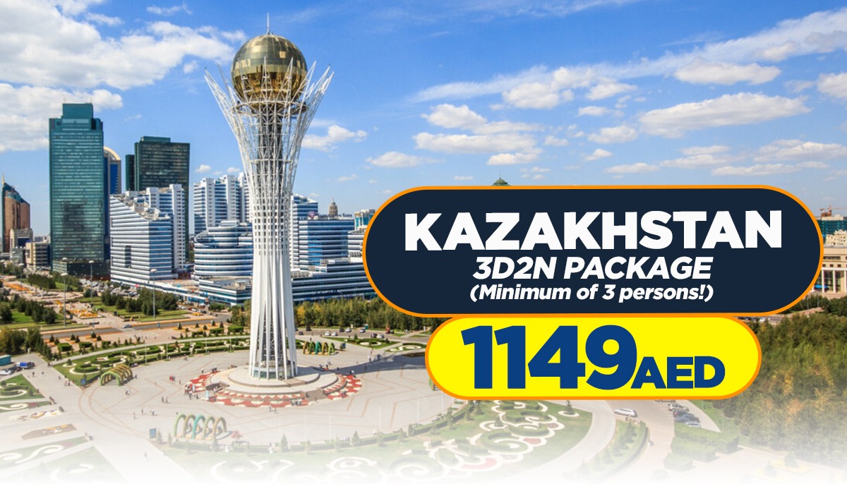 3D2N Kazakhstan Package