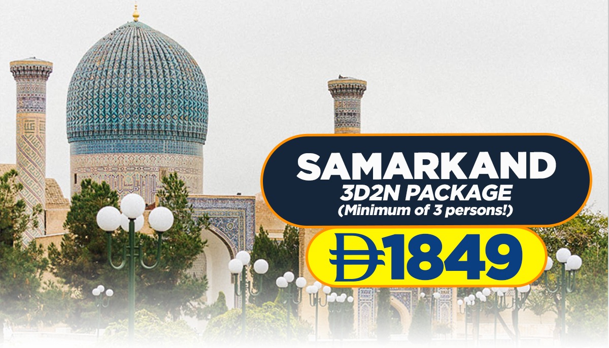 3D2N Samarkand Package